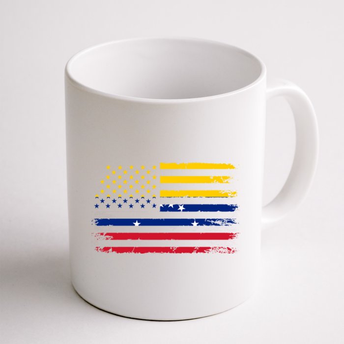 Venezuelan American Flag Venezuelan Roots Funny Coffee Mug