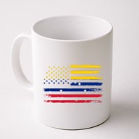 Venezuelan American Flag Venezuelan Roots Funny Coffee Mug