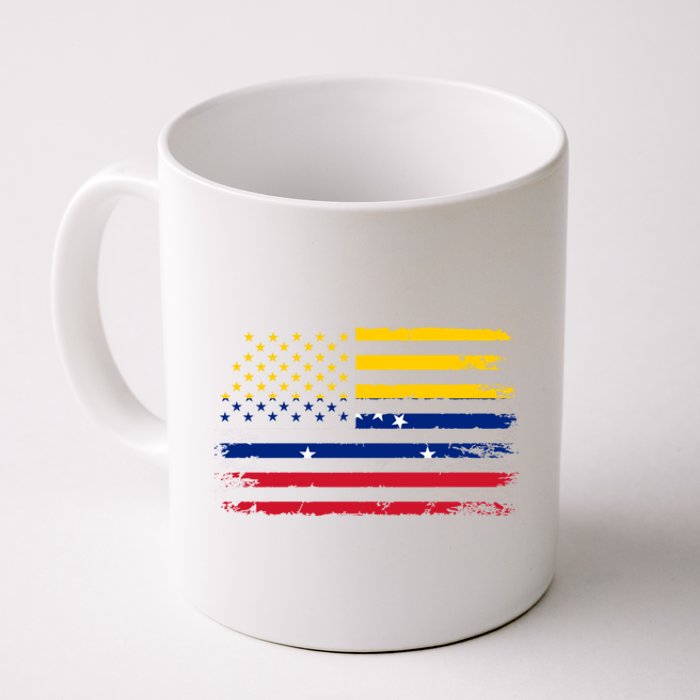 Venezuelan American Flag Venezuelan Roots Funny Coffee Mug