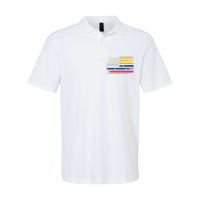 Venezuelan American Flag Venezuelan Roots Funny Softstyle Adult Sport Polo