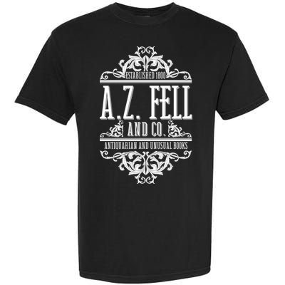 Vintage Az Fell And Co Antiquarian And Unusual Books Garment-Dyed Heavyweight T-Shirt