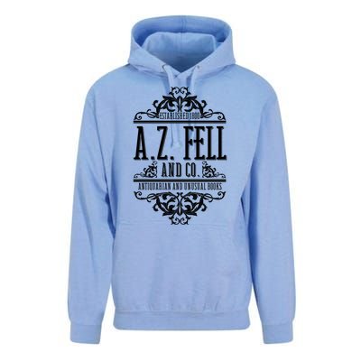 Vintage Az Fell And Co Antiquarian And Unusual Books Unisex Surf Hoodie