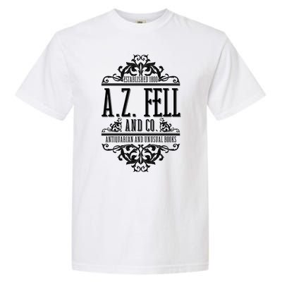 Vintage Az Fell And Co Antiquarian And Unusual Books Garment-Dyed Heavyweight T-Shirt