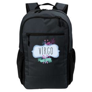 Virgo Af Floral Label / Virgo Horoscope Birthday Design Cool Gift Daily Commute Backpack