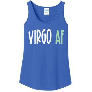 Virgo Af Funny Zodiac Birthday Gift Ladies Essential Tank