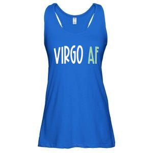 Virgo Af Funny Zodiac Birthday Gift Ladies Essential Flowy Tank