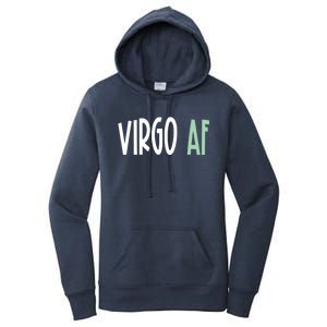 Virgo Af Funny Zodiac Birthday Gift Women's Pullover Hoodie