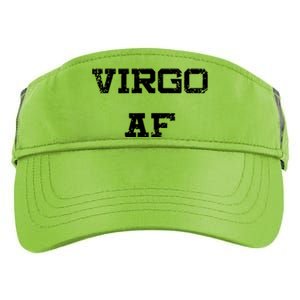 Virgo AF Funny Zodiac Sign Birthday Gift Adult Drive Performance Visor