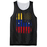 Venezuelan American Flag Venezuelan Roots Venezuela America Mesh Reversible Basketball Jersey Tank