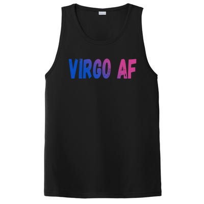 Virgo As Fuck Zodiac Virgo Af Gift PosiCharge Competitor Tank