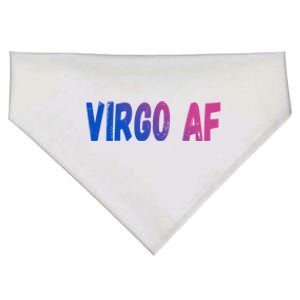 Virgo As Fuck Zodiac Virgo Af Gift USA-Made Doggie Bandana