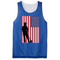 Vintage American Flag Yard Work Dad 4th Of July 2024 Meaningful Gift Mesh Reversible Basketball Jersey Tank