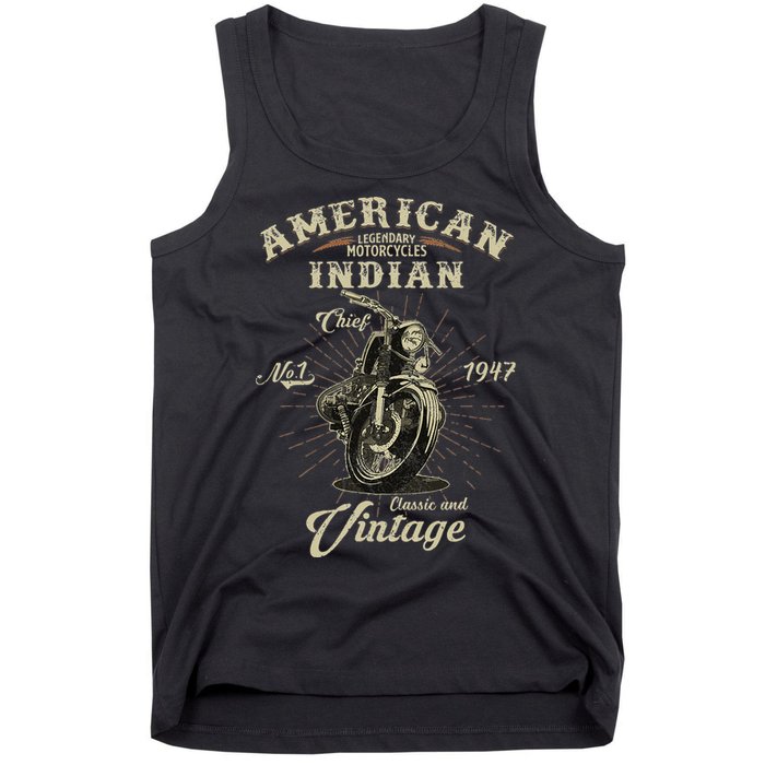 Vintage American For Old Biker Gifts Tank Top