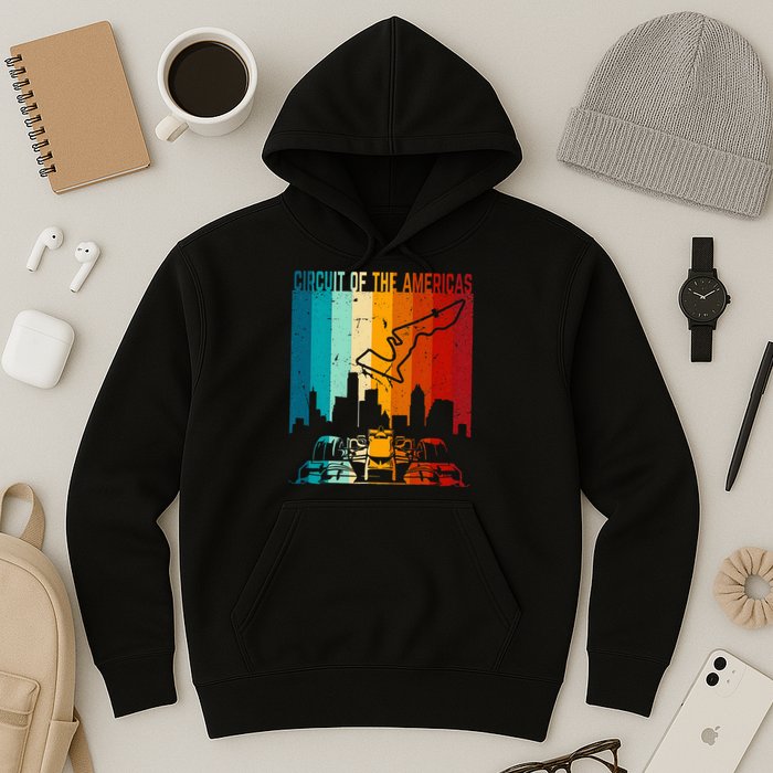 Vintage Austin Formula Racing Track Circuit Fan Race Retro Hoodie