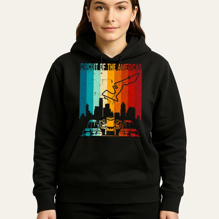 Vintage Austin Formula Racing Track Circuit Fan Race Retro Hoodie