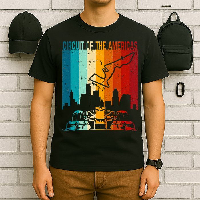 Vintage Austin Formula Racing Track Circuit Fan Race Retro T-Shirt