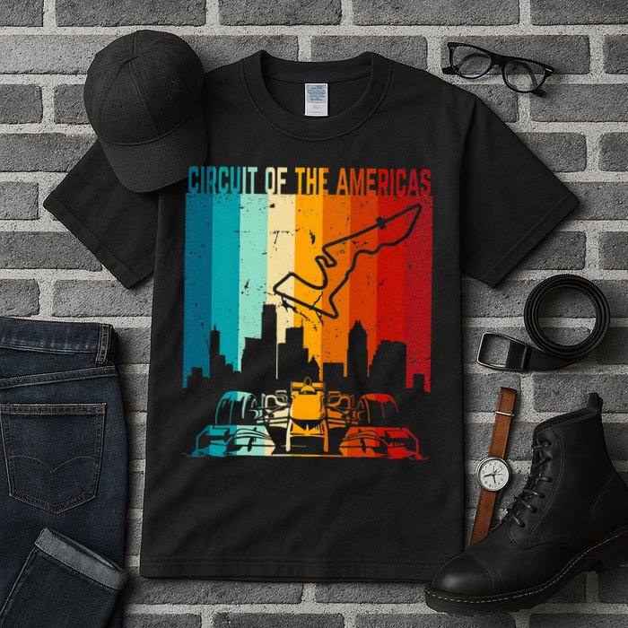 Vintage Austin Formula Racing Track Circuit Fan Race Retro Tall T-Shirt