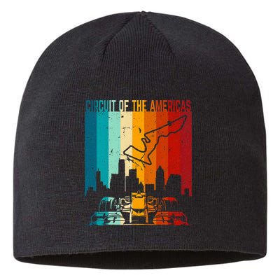 Vintage Austin Formula Racing Track Circuit Fan Race Retro Sustainable Beanie