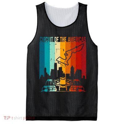 Vintage Austin Formula Racing Track Circuit Fan Race Retro Mesh Reversible Basketball Jersey Tank