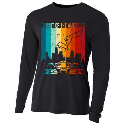 Vintage Austin Formula Racing Track Circuit Fan Race Retro Cooling Performance Long Sleeve Crew