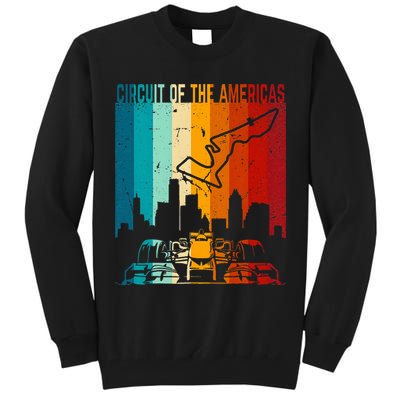 Vintage Austin Formula Racing Track Circuit Fan Race Retro Tall Sweatshirt