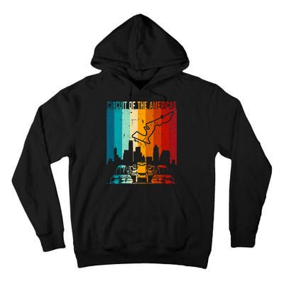Vintage Austin Formula Racing Track Circuit Fan Race Retro Tall Hoodie