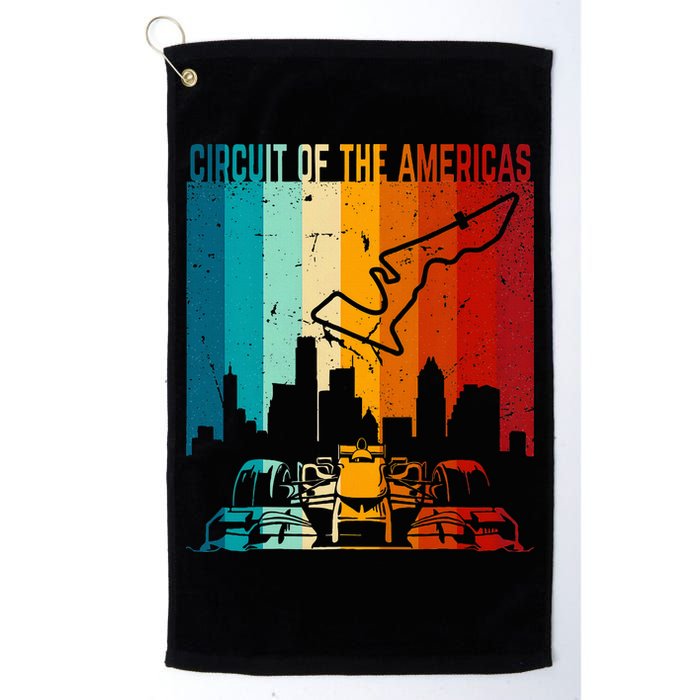 Vintage Austin Formula Racing Track Circuit Fan Race Retro Golf Towel