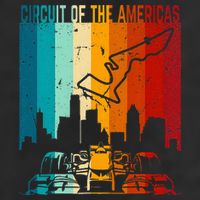 Vintage Austin Formula Racing Track Circuit Fan Race Retro Golf Towel