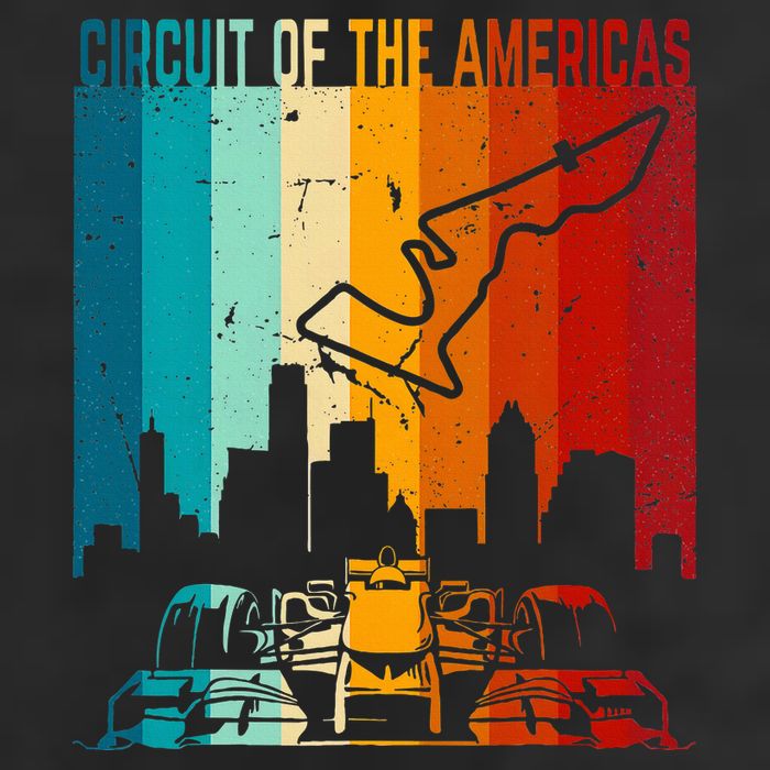 Vintage Austin Formula Racing Track Circuit Fan Race Retro Golf Towel