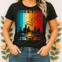 Vintage Austin Formula Racing Track Circuit Fan Race Retro Womens T-Shirt