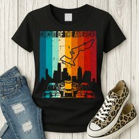 Vintage Austin Formula Racing Track Circuit Fan Race Retro Womens T-Shirt