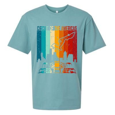 Vintage Austin Formula Racing Track Circuit Fan Race Retro Sueded Cloud Jersey T-Shirt