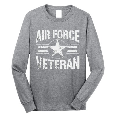 Vintage Air Force Veteran Tee Vintage USAF Veteran Long Sleeve Shirt