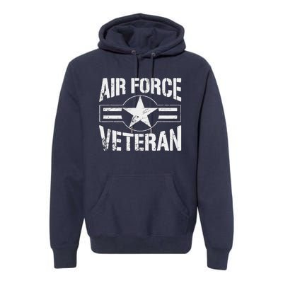 Vintage Air Force Veteran Tee Vintage USAF Veteran Premium Hoodie