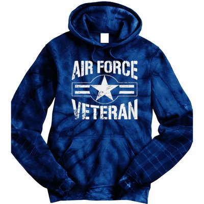 Vintage Air Force Veteran Tee Vintage USAF Veteran Tie Dye Hoodie