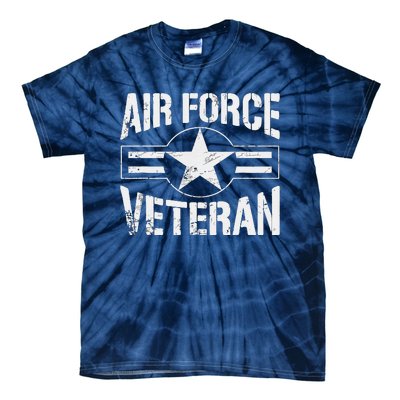 Vintage Air Force Veteran Tee Vintage USAF Veteran Tie-Dye T-Shirt