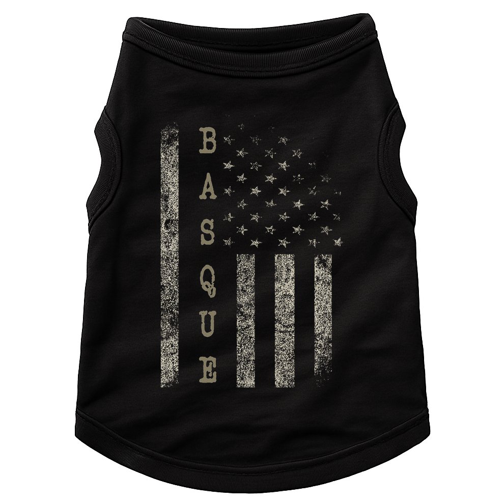 Vintage American Flag Basque Pride Doggie Tank