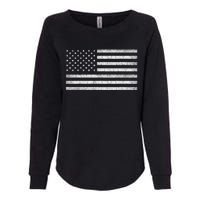 Vintage American Flag Usa Patriotic Graphic Womens California Wash Sweatshirt