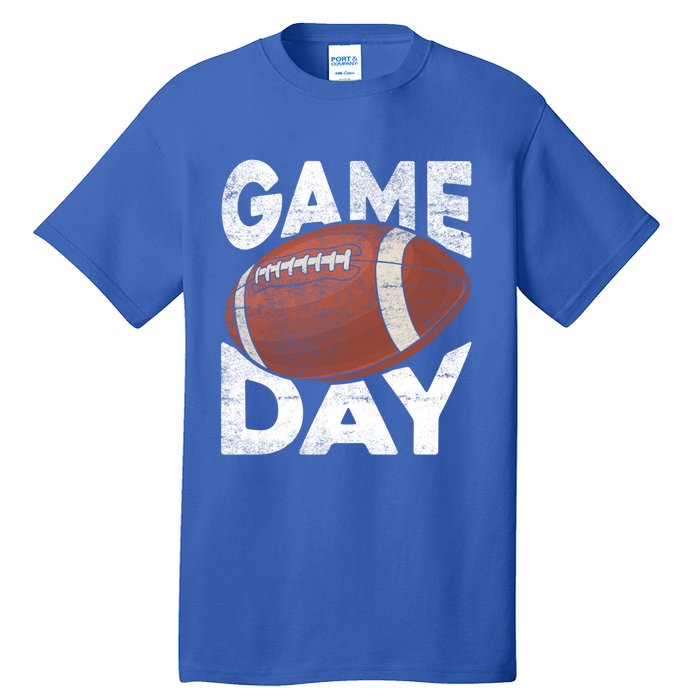 Vintage American Football Game Sports Lover Great Gift Tall T-Shirt