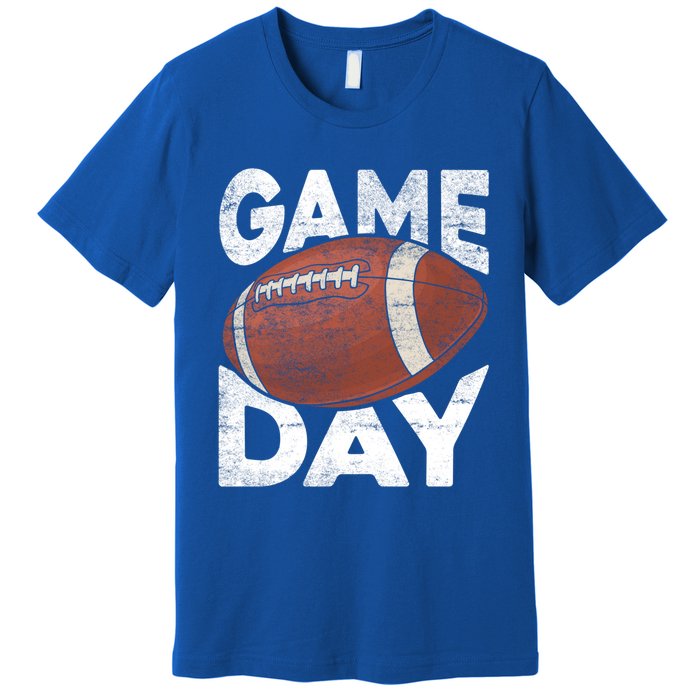 Vintage American Football Game Sports Lover Great Gift Premium T-Shirt