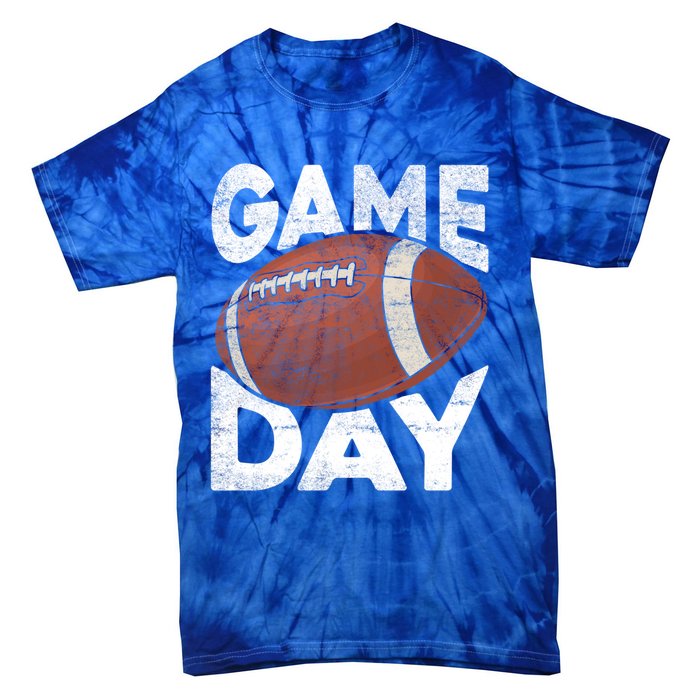 Vintage American Football Game Sports Lover Great Gift Tie-Dye T-Shirt