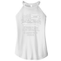 Vintage American Flag It Needs To Be Reread We The People Women's Perfect Tri Rocker Tank