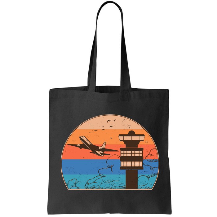 Vintage Airplane Flight Controller Tower Bag