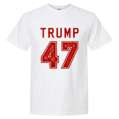 Vintage American Flag Trump 2024 Gift Garment-Dyed Heavyweight T-Shirt