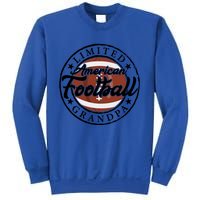 Vintage American Football Grandpa Funny Fathers Day Lover Gift Sweatshirt