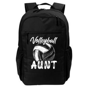 Volleyball Aunt For Wo Family Matching Player Team Auntie Daily Commute Backpack