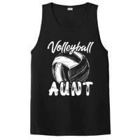 Volleyball Aunt For Wo Family Matching Player Team Auntie PosiCharge Competitor Tank