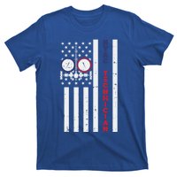 Vintage American Flag Hvac Technician Us Hvac Tech Gift T-Shirt