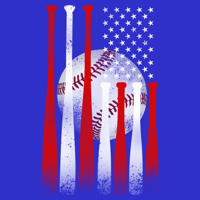 Vintage American Flag Baseball Cool Gift Baseball Fans Gift Womens Tank Top