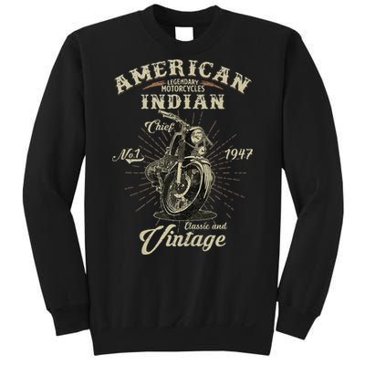 Vintage American For Old Biker Gifts Sweatshirt